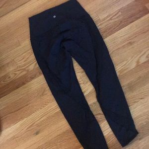 Black LuLulemon Leggings Size 10